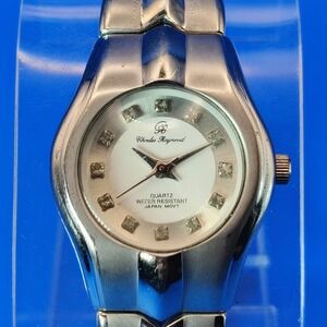 Vintage 1995 Charles Raymond Stainless Steel 33mm Women's Quartz Watch Restored